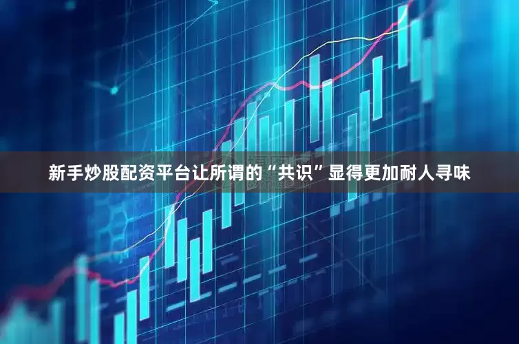新手炒股配资平台让所谓的“共识”显得更加耐人寻味